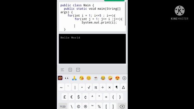 #pattern #java #class9 #classes #introduction #loops #nestedforloop #nestedloops смотреть онлайн