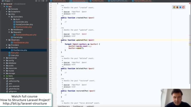 [Live-Coding] Refactor Laravel Controller to be Much Shorter смотреть онлайн