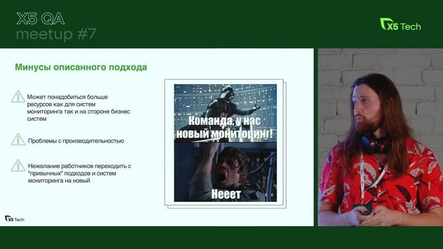 Full-coverage monitoring. Преимущества и недостатки — Кирилл Добрынин, X5 Tech смотреть онлайн