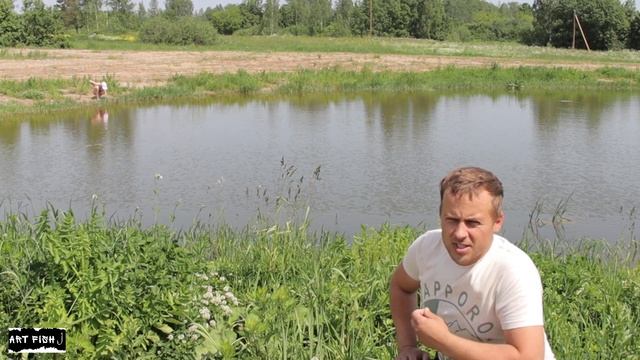 Закончил строительство места для костра Искупался в своём пруду смотреть онлайн