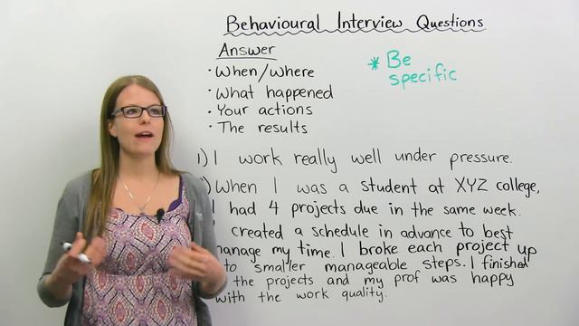 How to succeed in your JOB INTERVIEW: Behavioral Questions смотреть онлайн