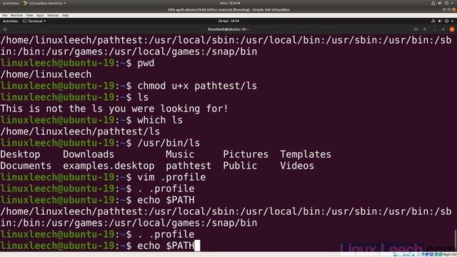 Path Variable and How to Change it - Linux смотреть онлайн