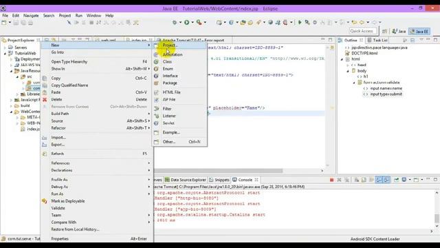 JSP and Servlets #4 - Getting values from JSP page in Servlet смотреть онлайн
