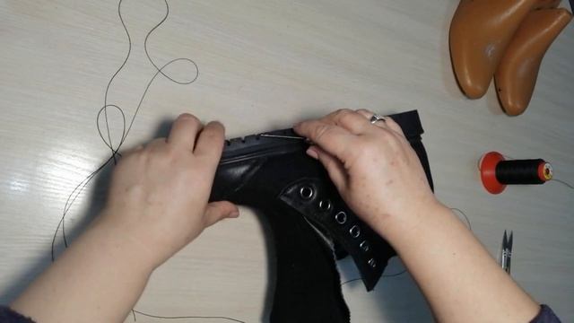 Ставим подошву к валяным ботинкам. Мастер-класс. Сборка 6. смотреть онлайн