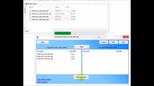 Ds2 Converter - convert dss and ds2 to wav easily смотреть онлайн