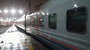 Пассажирский поезд: #015Й Москва - Волгоград. Павелецкий Вокзал.