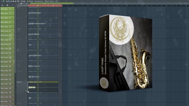 Royalty Free Saxophone Sample Pack, Jazz Sample Pack 80bpm Gminor смотреть онлайн