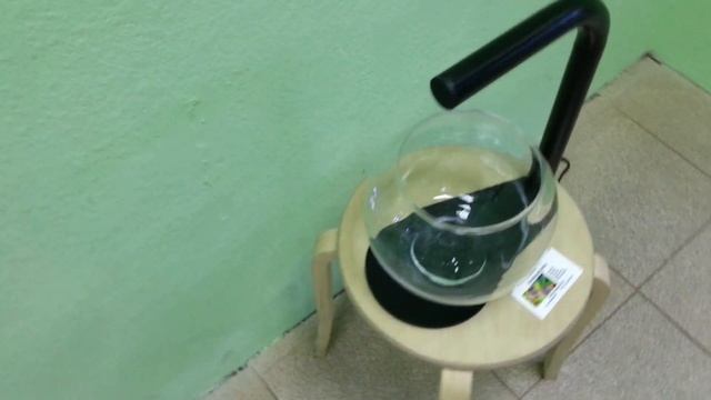 Подставка-светильник для круглого аквариума. смотреть онлайн
