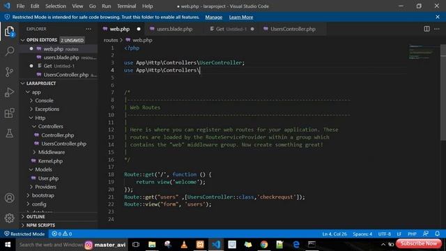 18 Http Method || LARAVEL 8 in Hindi. || ( #laravel #composer #xampp #method #foreach) смотреть онлайн