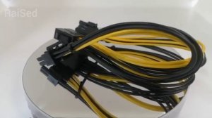 Переходник PCI-E 8 pin на 8 (6+2) pin / 1 шт. / разветвитель / удлинитель / для видеокарт