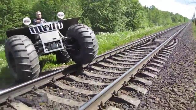 Вездеход своими руками . ЭТО сделали сами ! смотреть онлайн