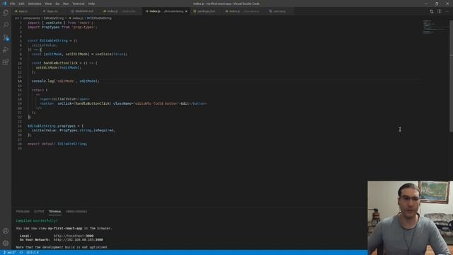 React Crash Course Part 3: useState hook смотреть онлайн