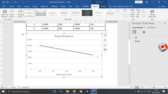 Cara Mudah Membuat Grafik Sederhana Secara Otomatis dengan MS Word смотреть онлайн