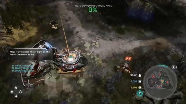 Halo Wars 2 proto gravemind fight awakening the nightmare смотреть онлайн