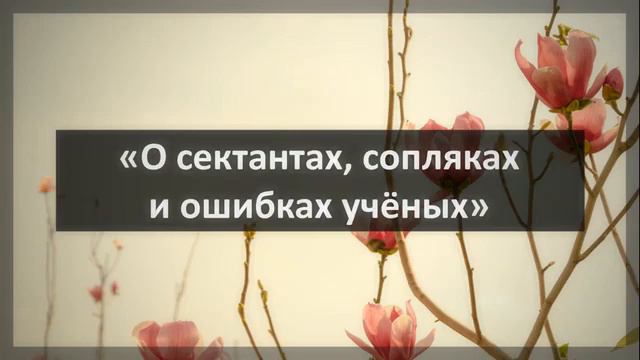 Ринат Абу Мухаммад «О сектантах, сопляках и ошибках учёных» смотреть онлайн