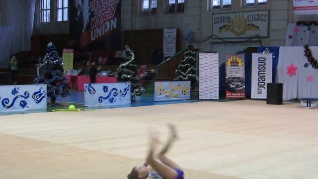 Яковлева Ксенія 2007 (Одесса) обруч "BAGIRA-2015" смотреть онлайн