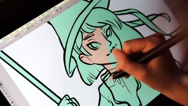 REDRAWING YOUR ART✨ & Testing Parblo Coast16 Drawing Tablet смотреть онлайн