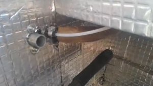 Установка отопителя планар в катер РусБот