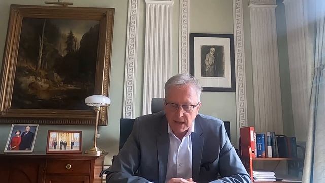 Поздравление со 100-ем «Иностранки» от Посла Королевства Норвегия Руне Ресаланда смотреть онлайн