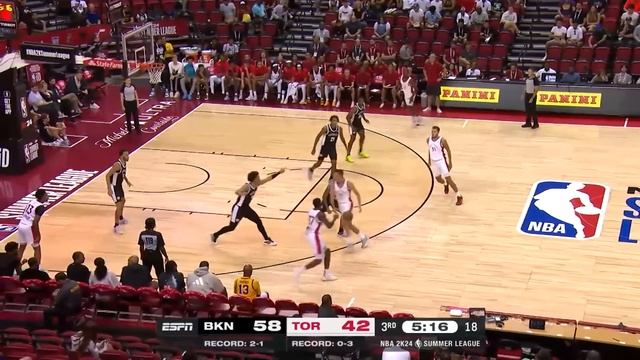 NETS vs RAPTORS | NBA SUMMER LEAGUE | FULL GAME HIGHLIGHTS смотреть онлайн