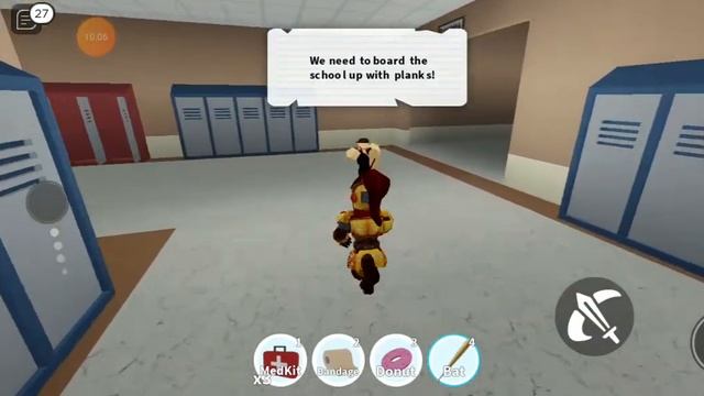 зомби в школе роблокс смотреть онлайн