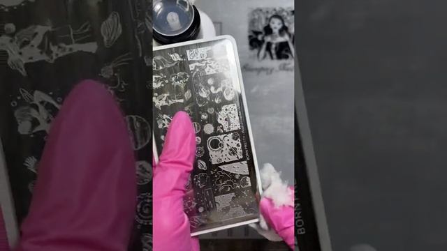 КАК ОТЧИСТИТЬ ПЛАСТИНУ ДЛЯ СТЕМПИНГА. средство с вб артикул 34018140 #ногти #стемпинг смотреть онлайн