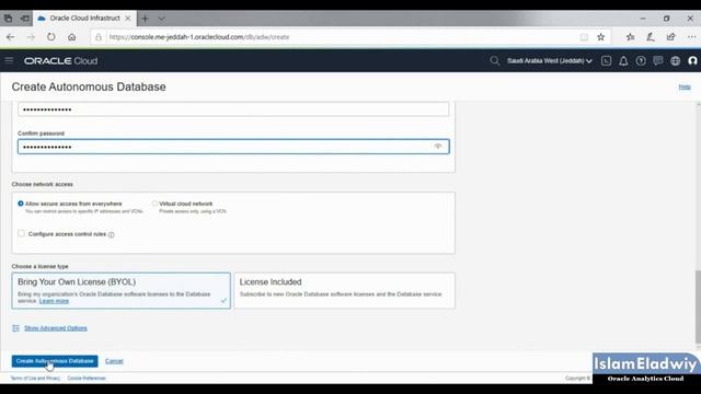 Lesson 3 Creating Oracle Autonomous Database смотреть онлайн