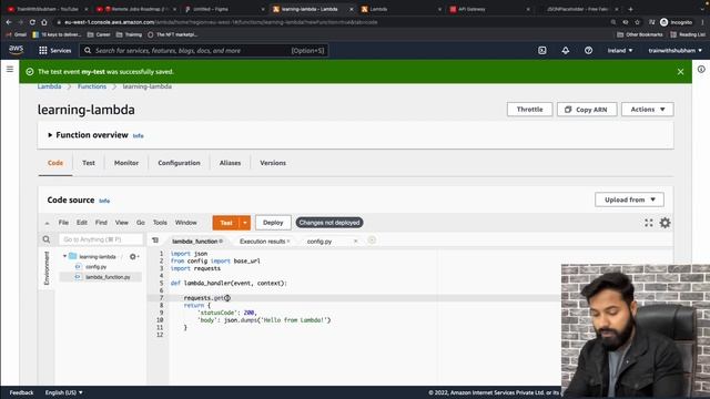 Learning AWS Lambda | Live Project | Part I смотреть онлайн