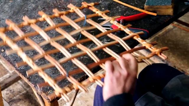 Хайде да плетем с ракита. Епизод 11: Изработка на пано ромб. смотреть онлайн