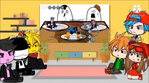 FNF React to FNF food | FULL EDITION | Friday night funkin gacha club