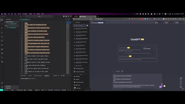 Learn how to use Chat GPT to remove time stamps from YouTube transcripts! #chatgpt смотреть онлайн