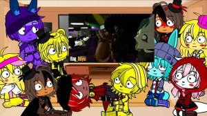 фнаф реагирует на фнаф Rag Days #8 куриные грудки гача клуб