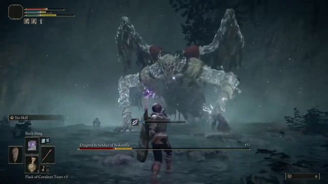 Dragonkin Soldier of Nokstella Boss fight Elden Ring. Ainsel river смотреть онлайн