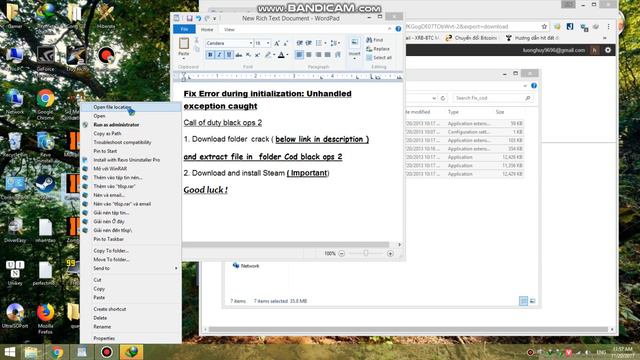 2017_Fix 100% (Easy)  Blackops2 Error During Initialization