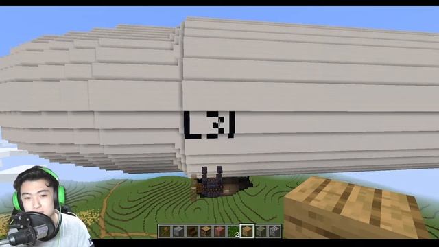 Minecraft WW1 Trench Map build | Added the Zeppelin Airship! смотреть онлайн