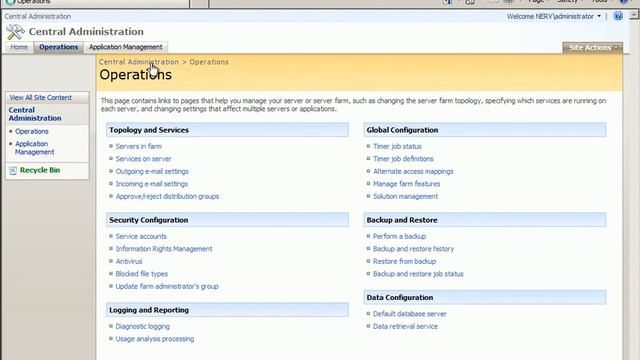 Установка Windows SharePoint Service 3.0. Часть-2/2. смотреть онлайн