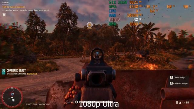 Far Cry 6 - GTX 1650 - MSI GF63 THIN - 16GB Ram - 1080p смотреть онлайн