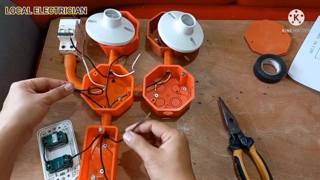 3 Way Switch Alternate ON and OFF Wiring Tutorial w/ 2 Gang Switch | Local Electrician смотреть онлайн