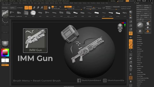 IMM Brushes: ZBrush All Brushes