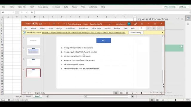 Merging Two Files Using Power Query, Pivot Tables & Dashboards | Excel Project for Beginners ? смотреть онлайн