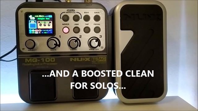NUX MG-100 Videotest - Let's hear some sounds! смотреть онлайн