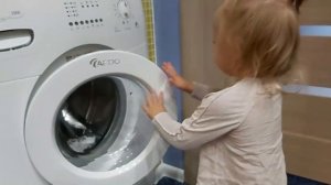 Стираем белье с детьми. Как не бояться стиральную машину