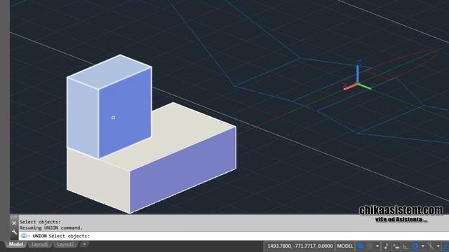 9. AutoCAD 2015 - Project HANDRPRC - Osnove 3D modeliranja - chikaasistent.com смотреть онлайн