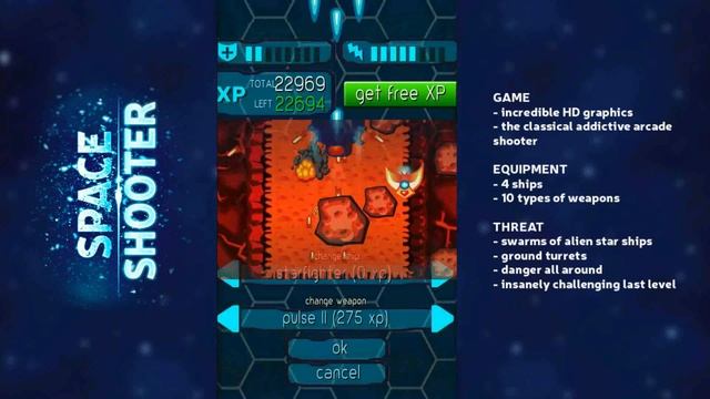 Space Shooter Free - Android Game смотреть онлайн