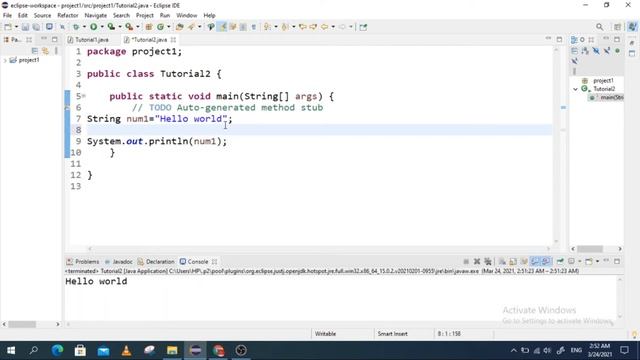 String in Java Programming | Java Beginners Tutorial #2 смотреть онлайн