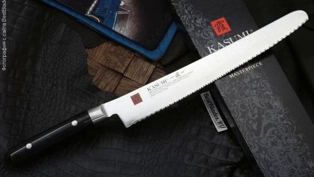 Кухонный нож Kasumi Masterpiece 250 мм для нарезки хлеба 96025