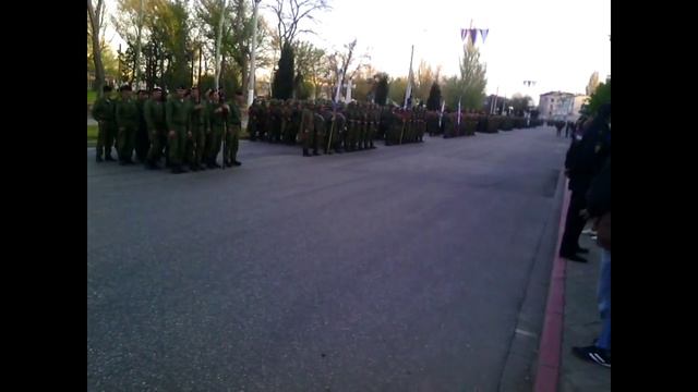 Репетиция парада ПОБЕДЫ в Керчи смотреть онлайн