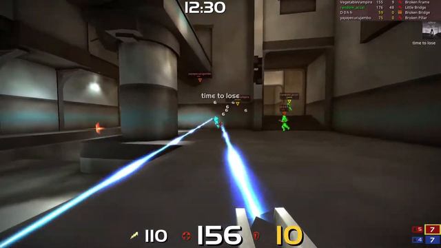 Сквозь QUAKE LIVE #10. Клан Арена. QUAKE LIVE CLAN ARENA. смотреть онлайн