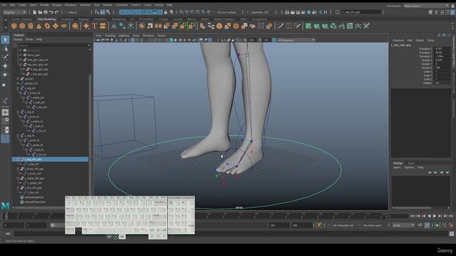 004 creating ik fk leg rig controllers смотреть онлайн