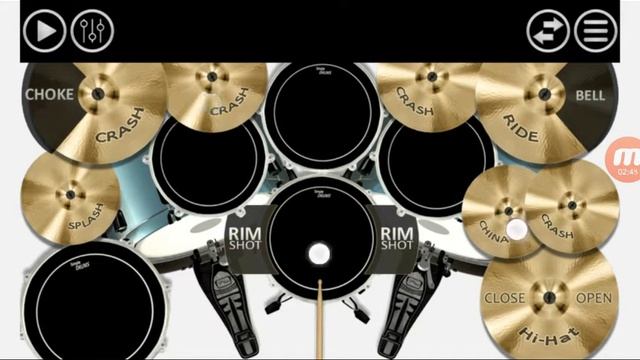Bohemian Rhapsody drum cover (simple drum deluxe) смотреть онлайн
